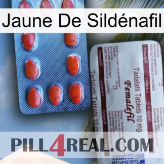 Jaune De Sildénafil 36